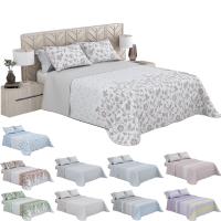 ARISE SHOP-Colcha Bouti+Fundas De Cojín Estampada Para Primavera Verano y Entretiempo 100% Poliéster Cubre Cama Fina Ligera y Suave Transpirable Agradable Resistencia y Durabilidad Fácil Lavado Rápido Secado - details 0