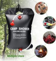 20L Bolsa de Ducha Solar, Ducha Solar para Camping Bolsa Plegable para Ducha Portátil Bolsa de Agua Caliente para Camping, Senderismo, Escalada, Jardín Ducha con Manguera y Cabezal - details 2