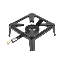 Cocina de Gas 1 Fuego - Quemador de Hierro Fundido - 7kw de Potencia - Llave de Regulacion de Gas - details 0