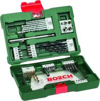 Bosch Maletín de 48 V-Line unidades para taladrar y atornillar (con barra imantada, para madera, piedra y metal, Accesorios herramientas de perforación y atornillado) - details 1