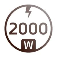 Calefactor Aire Caliente para Baño Calefaccion de casa, Calentador de Aire Caliente para Baño estufa de Invierno, Calefactor Eléctrico Ligero y Portátil Bajo Consumo - Termostato Regulable 1000W - 2000W, Ventilador con aire natural o caliente - details 3