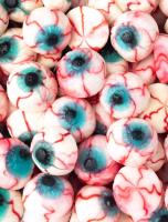 Gominolas de Vidal Rellenas en bandeja de 75 unidades - Unión de texturas que te dejará un dulce sabor en la boca y ganas de repetir - Diferentes modelos a elegir, besos, fresas, calaveras, ojos, moras... Chuches sin gluten y sin grasa - details 4