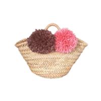 3 Cestas playa Capazos Mini sin decorados para niñas de arras Medidas: 27 x 24 x 17 cm - details 1