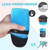 Botella de agua portátil de 500ML para perro, taza para mascotas, comedero plegable para mascotas, bebedero de viaje al aire libre, tazón para beber para cachorros, novedad - details 6