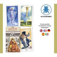 Naipecoleccion Lo Scarabeo Tarot de 78 cartas del Renacimiento Arte Instrucciones en inglés, italiano, español, francés y alemán Adultos Cartas adivinatorias Esotérico Esoterismo Aprender - details 1