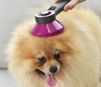 SANDALFON Cepillo para Mascotas Autolimpiable para Perros y Gatos - Herramienta de Estilismo Lavable para Quitar Exceso de Pelos y Enredos - Cuidado del Cabello - details 3