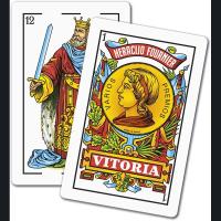 Fournier Pack 2 barajas españolas de 40 cartas Total 80 cartas Modelo número 12 Reverso rojo y azul En celofán Sin caja Resistencia y durabilidad Buena calidad Deslizamiento perfecto Ideal para jugar al mus tute brisca o solitarios - details 8