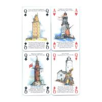 Heritage Playing Card Co Heritage Baraja de Poker Didáctica Inglés Gatos Perros Caballos Animales Mariposas Pájaros Fósiles Especias Peces Frutas Hierbas Faros Árboles Gemas Minerales Delfines Ballenas Setas Insectos Arañas Indios Rosas Salvajes Fauna - details 32