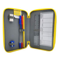 Plumier Pokemon Triple Estuche Pikachu para Niños de 20cm, Relleno de Material Escolar 39 piezas, Regalo Cumpleaños, Navidad, Reyes - details 2