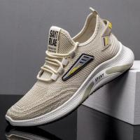Zapatillas Deportivas casual Calzado de hombre, modelo c26 , beige ,tallas , 42 , 43 , Nuevo - details 1