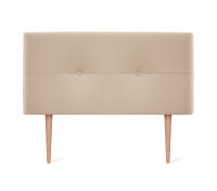 DHOME Cabecero de Polipiel o Tela AQUALINE Pro cabeceros Cabezal tapizado Cama Lujo (Beige Polipiel) - details 9