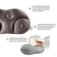 STARLEY-Almohada Nube Microperlas, Airball almohada adicción 3D sueño profundo cuello aire bolas cojín de alivio de presión almohadas 49X27X10CM - details 1