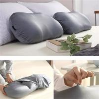 STARLEY-Almohada Nube Microperlas, Airball almohada adicción 3D sueño profundo cuello aire bolas cojín de alivio de presión almohadas 49X27X10CM - details 4