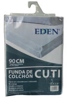 Funda de Colchón Cutí con Cremallera en L para Cama de 180-90. Algodón/poliéster Elástica y Transpirable. Tratamiento Antialérgico. Ideal para Todas las Alturas. Protección Completa. - details 2