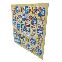 Cartamundi Maestros Naiperos Marigo Set compuesto de Tablero Parchís Oca de 31 centímetros Cartón duro Para 4 jugadores + fichas cubiletes y dados en caja de plástico Ideal para camping montaña colegio Peso ligero De viaje Fabricado en España - details 4
