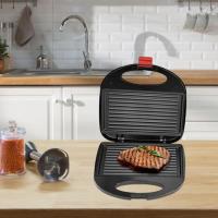 Máquina eléctrica para hacer sándwiches, Mini parrilla para Pan, Waffle, tortitas, calefacción de doble cara, sartén antiadherente de hierro, horno para pasteles, 750W - details 2
