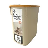 UNUSUAL- Recipiente de comida seca para perros y/o gatos grande hasta 2.7litros, hermético, antiolor, Contenedor para Comida y golosinas para perros, con herméticas , Cajas Almacenamiento para Alimentos para mascotas,Capacidad 3 Litros. F54402 - details 2
