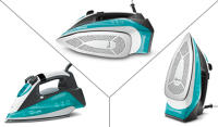 Polti Vaporella Quick&Slide QS220 - Plancha con selector giratorio de la temperatura y pantalla digital, suela Pro-Steam, 2400 W, golpe de vapor 250 g - details 5