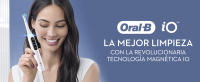 Oral-B iO 8S cepillo eléctrico negro con 2 cabezales y 1 estuche de viaje diseñado por Braun - details 1