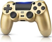 Mando inalambrico Doubleshock 4 ,compatible con PC , Android , consola PS4 (inalambrico)  , PS3 (por cable) , dorado , ENVÍO 24H ,NUEVO - details 0