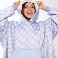 Flamingueo Batamanta Sudadera Manta Manta con Mangas y Capucha Mantas para Sofa Manta Polar Batamanta Hombre Manta Sofa Invierno Regalos Originales para Mujer Bata Manta Unisex - details 4