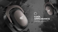 Havit H2002D Gaming Casco - Diseño Elegante, Aleación Y Superficie Resistente, Membranas de Composite de 53mm, Potencia con Calidad de Sonido, Micrófono Desmontable, Compatible con Consolas y Ordenadores - details 5