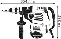 Bosch Professional GBH 3-28 DFR - Martillo perforador (3,1 J, Ø máx. hormigón 28 mm, SDS plus + cilíndrico, en maletín) - details 1