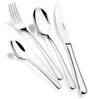 Monix Pisa - Juego de cubiertos 24 piezas con cuchillo chuletero. Acero inoxidable. Acabado pulido brillante, espesor 3 mm. Set - details 0