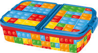 Various Fiambrera para Niños-Sandwichera con 3 Compartimentos para Guardería, Fiambrera con División Infantil de Plástico Libre de BPA, Gran regalo para niños (Disney, Batman symbol,Avengers rolling,Dragon ball,Cars,Frozen, LOL, Patrulla Canina…) - details 4