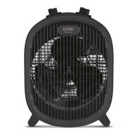 Solac - Calefactor eléctrico, 2000W con 2 intensidades. Calentador, emisor térmico. Función sólo ventilador. Tiene protector térmico y Termostato. Mini estufa eléctrica de Aire caliente en color Negro - details 0