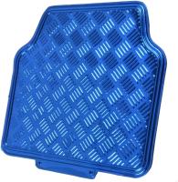 Alfombrillas Universales para Vehículos, Alfombrillas de Goma para Coche con Diseño Metálico, 4 Piezas - details 3