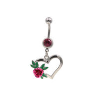 1Pc 14g bling piercings de ombligo vientre ombligo piercing pendientes del vientre joyería piercing del cuerpo de acero inoxidable piercings ombligo - details 5