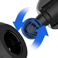 Soporte Movil Coche, Universal Soporte Teléfono Coche para Rejilla del Aire Ventilación con 360° Rotación Ajustable Sujeta Soporte Móvil Télefono para Smartphones de 4,7 a 6,9 ​​Pulgadas - details 2