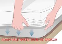 STARLEY-**Protector de Colchón Impermeable, Protector De Colchón Acolchado Impermeable,Cubrecolchón, Transpirable, Confortable, Varias Medidas 90/105/135/150Cm - details 0