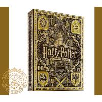 Cartamundi USPCC Theory11 Harry Potter Gryffindor roja Raven claw azul Slytyherin verde Hufflepuff amarillo Casas Baraja de poker en alta calidad Estuche en relieve con foil Música Adultos Colección Coleccionable Magia Trucos - details 16
