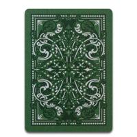 Cartamundi Bicycle Jacquard USPCC Baraja de poker Foil Verde esmeralda Telares Gaff Magia Magos Trucos Adultos Acabado especial Espectáculo Cardistry Noche de fiesta Cartomagia Aprender Fácil Colección Coleccionable - details 6
