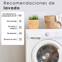 Purpura Home - Funda de Colchón Estampada Azul con Cremallera y Varias Medidas Disponibles - details 4
