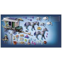 Playmobil Carruaje de Mercaderes Novelmore Violet Vale (70903) carro con caballos y figura de mago Armathor - details 3