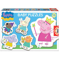 Puzzle Peppa Pig  Baby de 3-4-5 piezas, Puzzles Infantiles Progresivos para Niños y Niñas de 2 a 4 años, Regalo Cumpleaños, Navidad, Reyes - details 0
