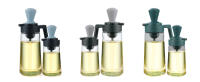 Euroxanty Aceitera y Vinagrera de Cristal con Pincel de Cocina Incorporado - details 2