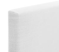 DHOME Cabecero de Lino Natural Liso Cabezal Tapizado Cama Dormitorio Moderno Top Trending (Blanco Lino) - details 4