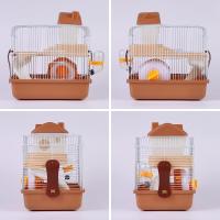 COTTECOTA-Jaula para Hámster Roborowski Jaula para Hámster 30.1*22.2*28.9cm Varios Colores a Escoger Jaula Azul Hámster Pequeña Bebedero Comedero Jaulas para roedores Chalé para Hámster Casa Hamster Accesorios Incluidos - details 6
