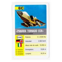 Fournier Baraja infantil de 33 cartas Jets Original del año 1991 Cuartetos Fichas técnicas Juega con las características de los diferentes cazas Aviones Instrucciones en español Serie nostalgia Vintage Retro - details 3
