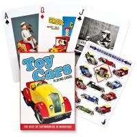 Piatnik Baraja de poker de 55 cartas Coches de juguete Vintage Catálogo 100 años de historia Juego mesa Jugar Adultos Colección Coleccionable Poquer - details 0