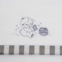 Juego De Sábanas para Mini Cuna 50 x 80 cm,Sábana de Bebe Invierno Tipo Coralina Extrasuave (Bajera+encimera+Funda Almohada) - details 0