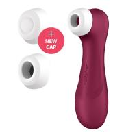 SATISFYER PRO 2 GENERATION 3 LIQUID AIR VIBRADOR SUCCIONADOR CON APP CONNECT CONTROL A DISTANCIA BLUETOOTH COLOR VINO - details 1