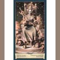 Naipecoleccion Lo Scarabeo Tarot de 78 cartas Necronomicon Dark grimoire Literatura fantástica Lovecraft Grimorios Pesadillas Monstruos Instrucciones en Inglés, Italiano, Español, Francés y Alemán Adultos Cartas adivinatorias Esotérico Esoterismo Aprender - details 2