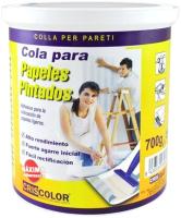 Criscolor Cola para Papel Pintado 700g - Adhesivo para Papeles Ligeros con Fuerte Agarre Inicial y Fácil Rectificación - details 0