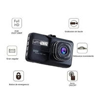 Withtech Cámara de seguridad para coches con doble cámara y grabación de recorrido - details 2