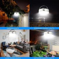 Linterna con carga Solar para acampar, lámpara recargable de camping, Luz LED con banco de energía de emergencia para cargar móvil - details 5